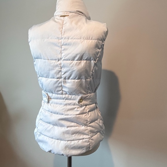 Lilly Pulitzer Isabella Puffer White Quilted Vest - Picture 3 of 12